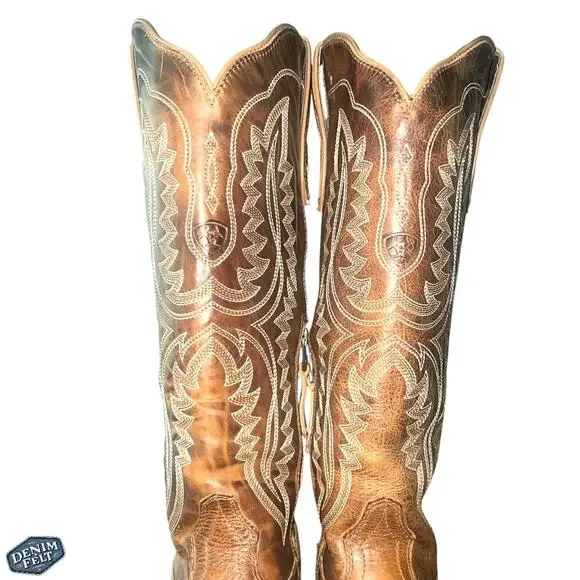 ARIAT Women’s CASANOVA SHADES OF GRAIN Snip Toe Tall Western/Cowboy BOOTS | NEW - Picture 13 of 16